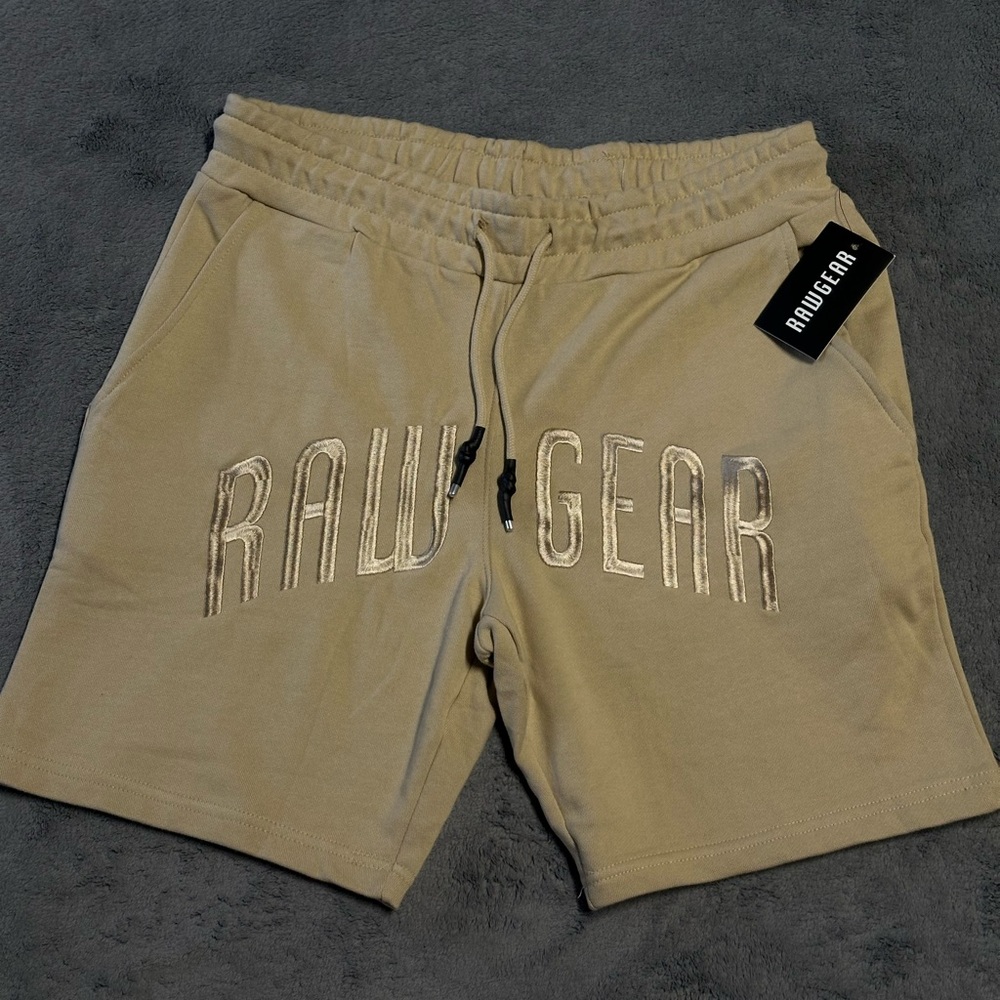 Raw Gear Embroidered Shorts